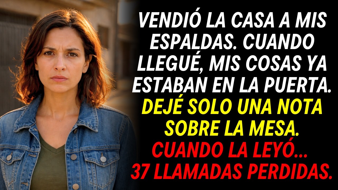 Mi marido vendió la casa y me echó sin avisar — pero no se imaginó lo que hice después...