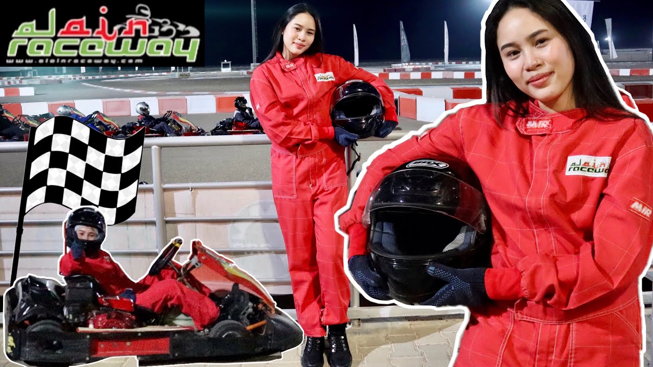 First Go Karting Vlog at Al Ain Raceway International Kart Circuit 2021 ...