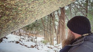Bushcraft Camp in the Winter 2025