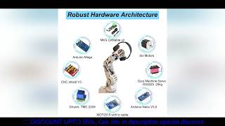 Premium Kit - Arctos V2.0 9.6 2025 Robotic Hardware Kit, Bearings, Motors, Actuators, Boards, Fasten