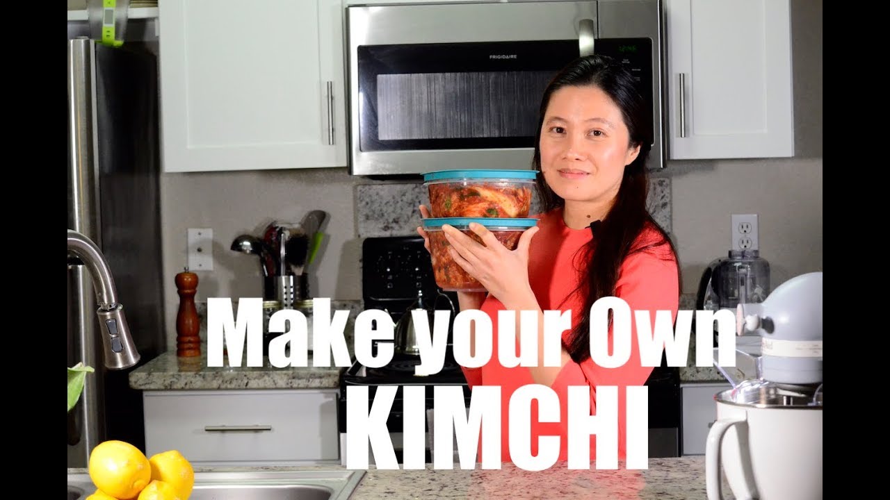 Homemade Napa Cabbage Kimchi Basic Easy Gut Health Support