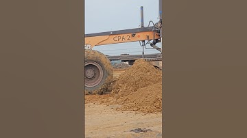 Soil grading 🛣#soil #grader #grading #catgrader #case #civil #automobile #engineer 🛣