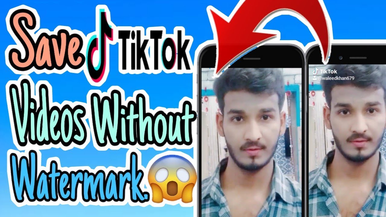 save tiktok with watermark