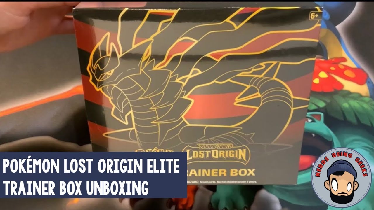 Pokémon Lost Origin Elite Trainer Box Unboxing - YouTube