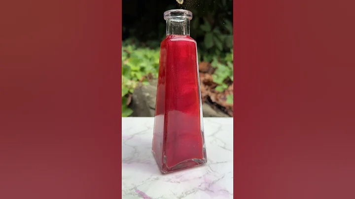 Making my Autumn Court decorative, color changing potion! #apothecary #potions #potion #potioncraft