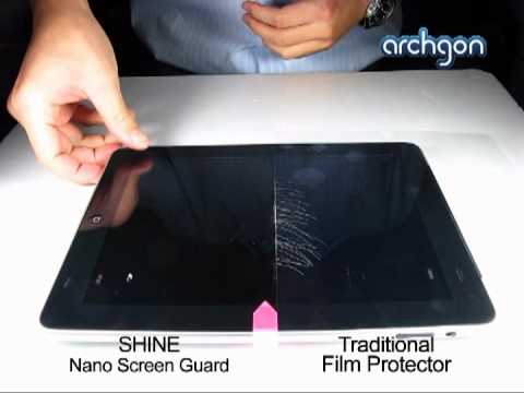 [archgon] SHINE-Nano Screen Guard-Invisible Screen Protector-Test Result