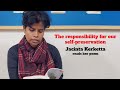 Adivasi Poet Jacinta Kerketta reads her poem