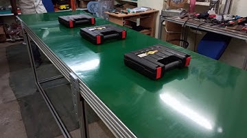 Orange Conveyor Systems - Belt Conveyor Timer Controlled