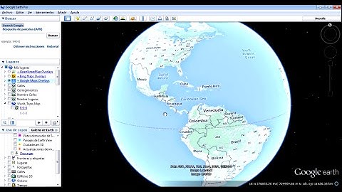Google Maps OpenStreetMap Bing Maps en Google Earth