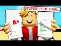 IL BULLO COPIA LA VERIFICA MA IL PROF SI VENDICA!