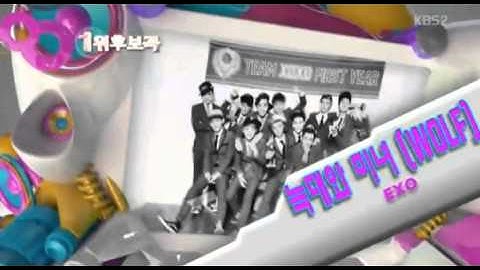 130614 Today no 1 nominee EXO vs Cho Yongpil