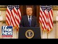 President Trump gives a farewell address to the American people