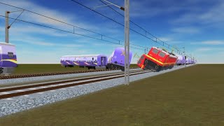 Indian train WAP5 WAP4 locomotive 🚂 simulation game play like and subscribe channel and subscribe