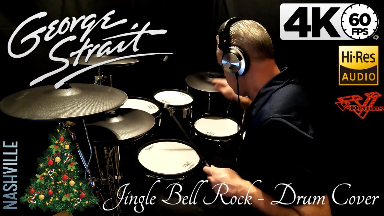 Strait Jingle Bell Rock Drum Cover YouTube