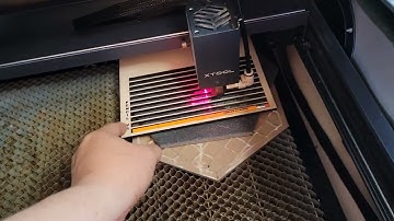 "Did you know?" You can save time by setting your finish position in LightBurn.