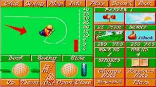 ATARI ST Greg Norman's Ultimate Golf 1990 Gremlin Graphics Automation Disk Menu Intro 263 CRACKTRO
