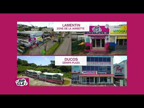 Spot : BIP & CLE - Adresses Boutiques Martinique - Juillet 2019