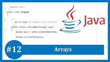 Java Tutorial #12 - Arrays