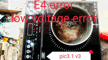Prestige induction pic 3.1v3 E4 error, Prestige induction repairing E4 problem, E4 error repair