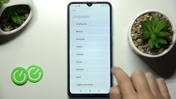How to Change the System Language on the REDMI 10A - Interface Language