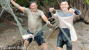 Phá Kỷ Lục Bắt Cá Ngát Trên Sông Hậu ,Cậu Năm Vũ ,Cù Lao Dung