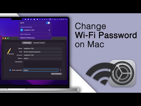 How to Change Wi-Fi Password on your Mac! [2 Methods]
