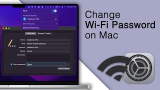 How to Change Wi-Fi Password on your Mac! [2 Methods] screenshot 4