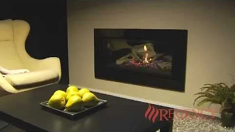 Greenfire GF900L Contemporary Gas Fireplace by Regency Australia