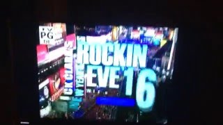 New Years Rockin Eve 2016 Starts!