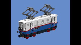 How To Build A Lego Etienne The French Electric Engine Bo-Bo The Great Race