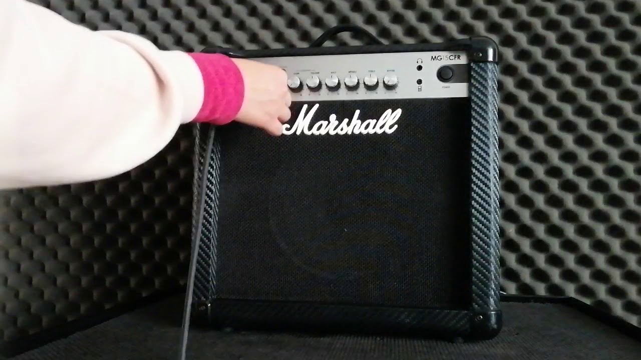 Marshall MG15 CFR - YouTube Marshall MG15 CFR - YouTube