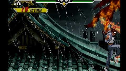 CvS2 Kyo A Groove Stun Combo