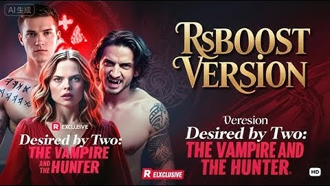 RSBoost Drama: Desired by Two: the Vampire and the Hunter | #drama #reelshorts #ceo