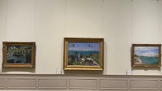 The Metropolitan Museum in New York. Early C. Monet. Impressionism.