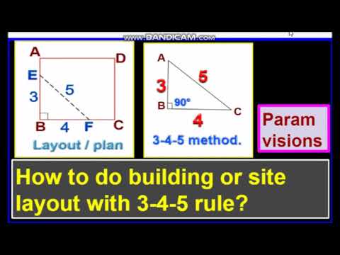 What Is The 3 4 5 Rule In Construction How To Do The Building Layout Using The 3 4 5 Method Youtube What Is The 3 4 5 Rule In Construction How To Do The Building Layout Using The 3 4 5 Method Youtube