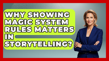Why Showing Magic System Rules Matters In Storytelling? - The Storytellers Room