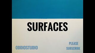 Creating surfaces for Footsteps recording.