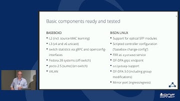 ONF Connect 18: TACOS-WR - The (Almost Completely) Open Source Whitebox Router