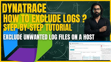 How to Exclude Log Files in Dynatrace (Full Stack Host Monitoring)