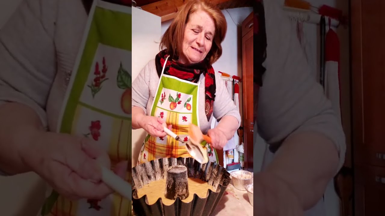 Ciambella all'arancia con gocce di cioccolato!