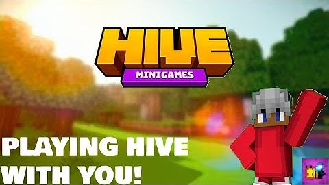 Minecraft Hive/Zeqa Playing with You LIVE | Road to 400 subs