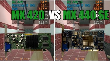 GeForce4 MX 420 DDR vs GeForce4 MX 440 SE SDR Test In 9 Games (No FPS Drop - Capture Card)