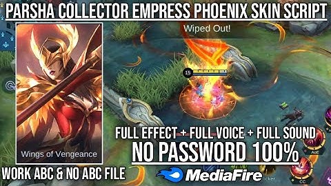 Parsha Collector Empress Phoenix Skin Script No Password Full Effects Patch Beatrix