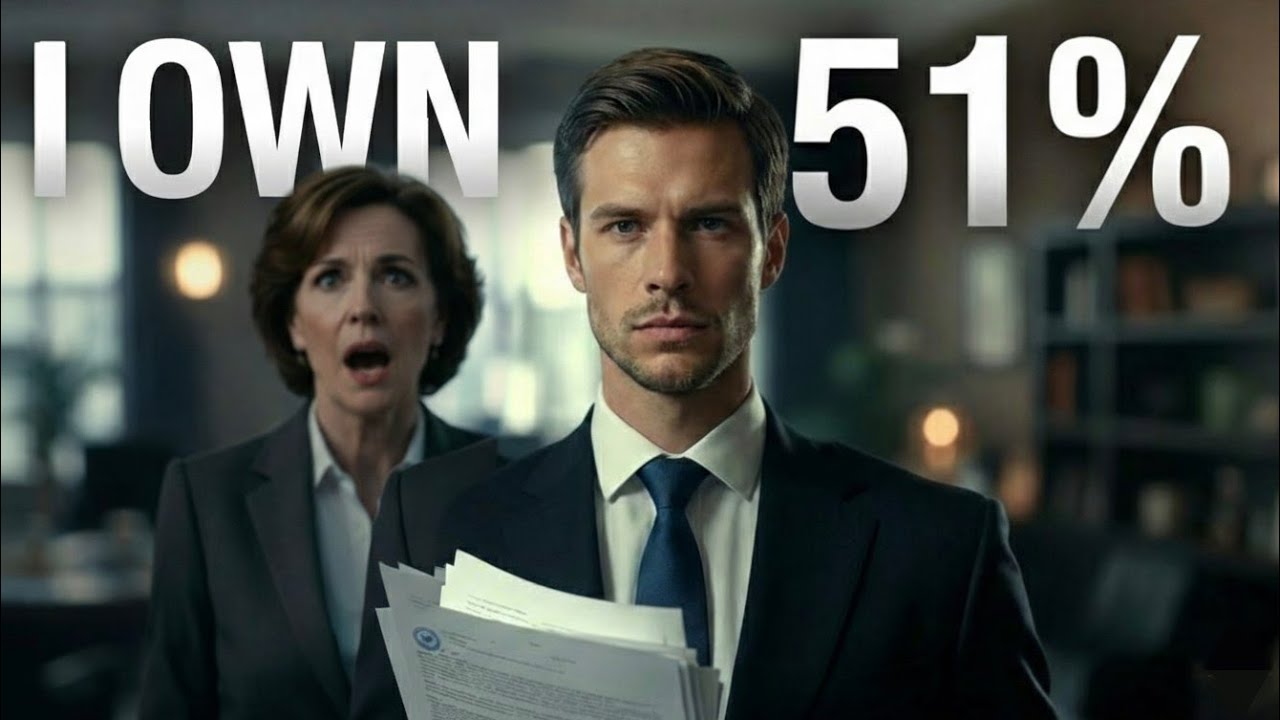 My Stepmother Sold My Late Father’s Business — She Didn’t Know I Owned 51%