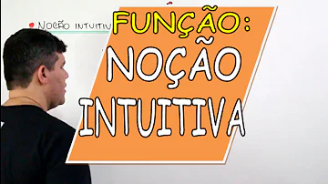 O que é uma noção intuitiva de função?