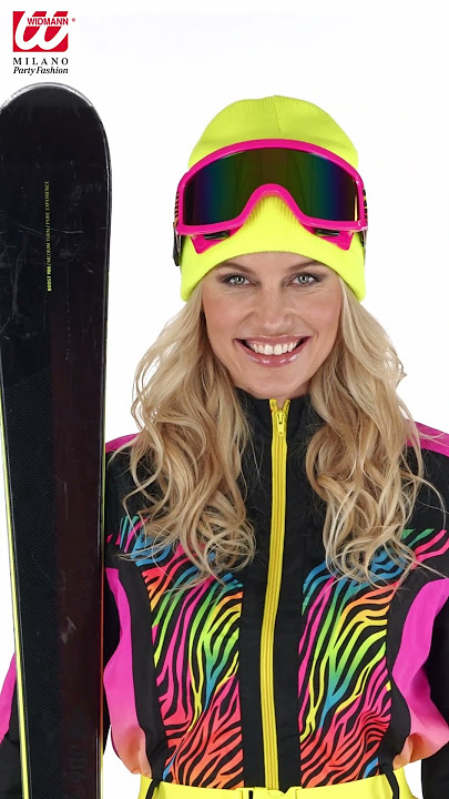 01736 - 'GOGGLES APRÈS-SKI WINTER PARTY FESTIVAL ANIMALIER TIGER RAINBOW'
