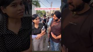neet exam neet student first reaction #viral #neet