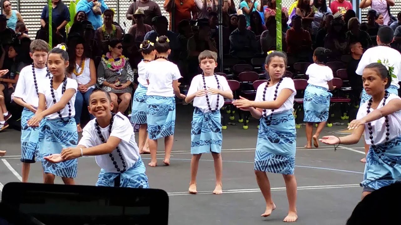 Iliahi Elementary May Fest 2014 Grade 4 YouTube