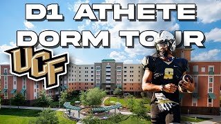 D1 Football player Dorm Tour | University of central Florida