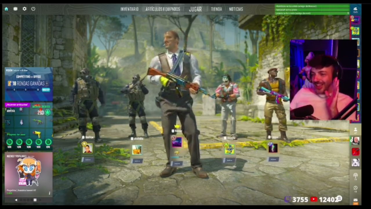 Momentos incómodos, indirectas hacia Kenflow y Puketa en el CSGO #teamPuken